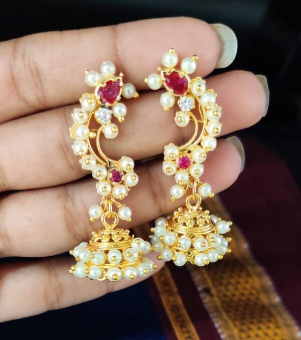 Fashion earrings, Jhumkis, Jhumka